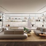librerie di design in vetro