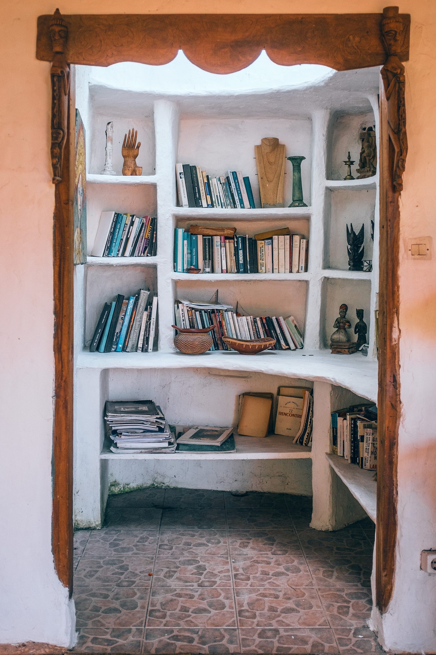 Libreria in muratura