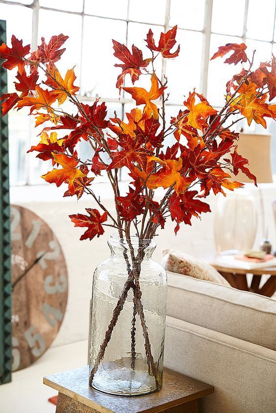 15 gorgeous fall leaf home decor ideas