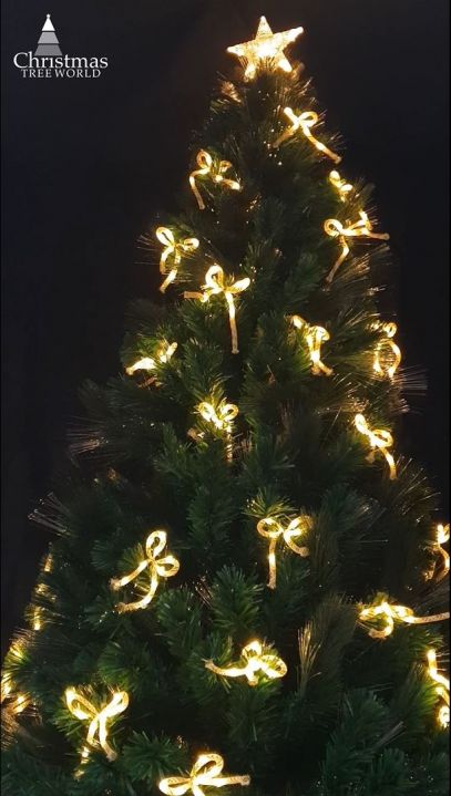 alberi di natale in fibra ottica soluzioni