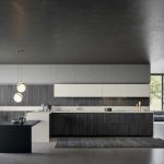 Cucina senza pensili