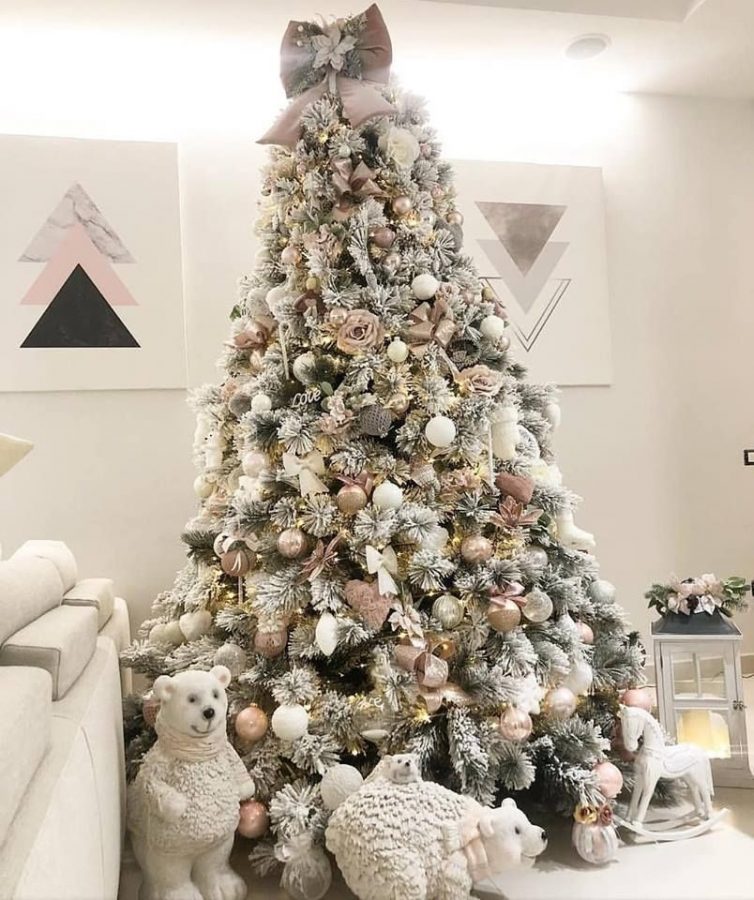 addobbare casa natale shabby albero