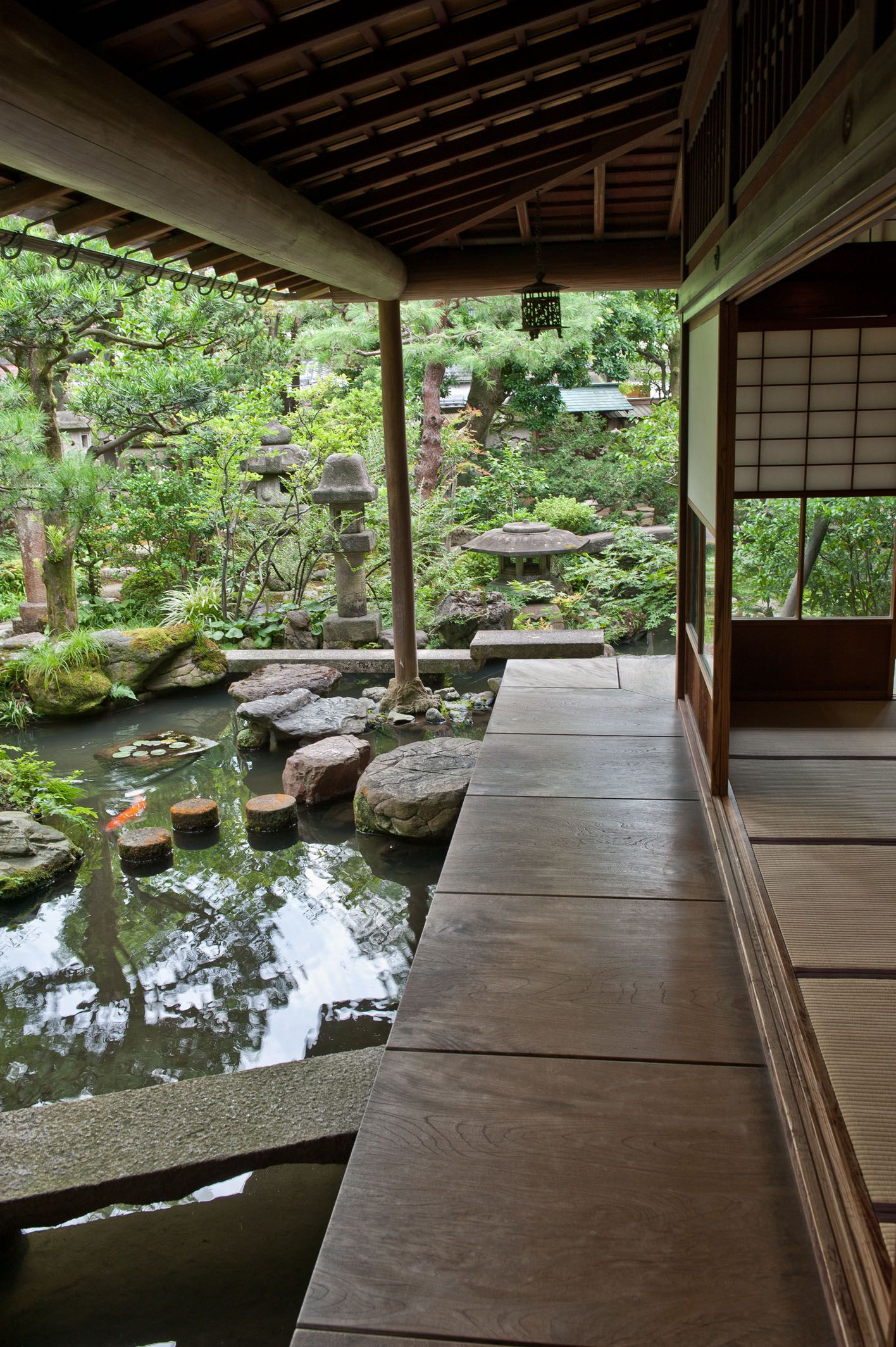 asimmetria giardino giapponese