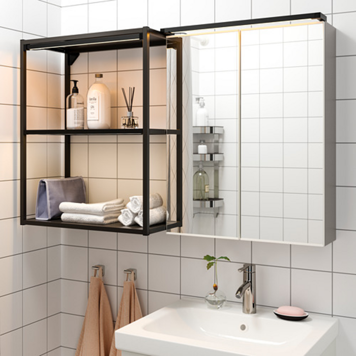 SILVERGLANS LED illuminazione da bagno ikea 2022