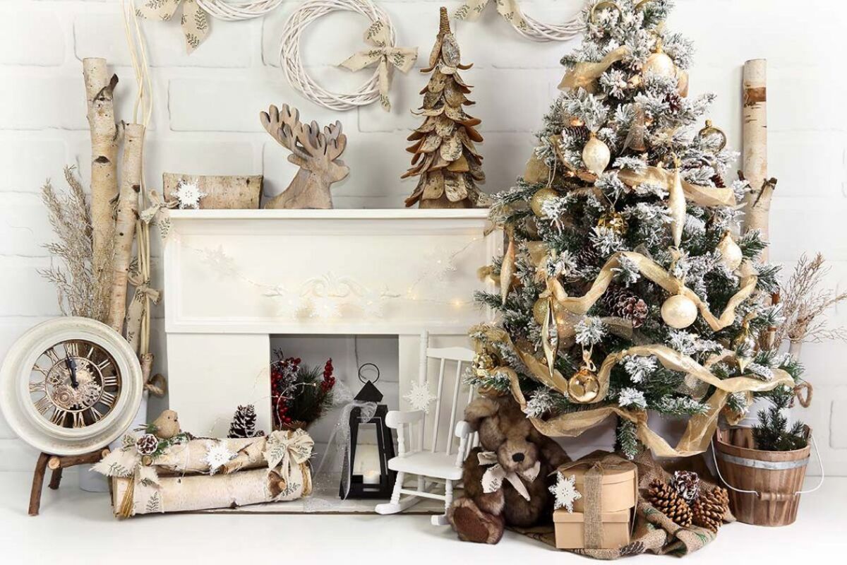 un natale in stile shabby chic c