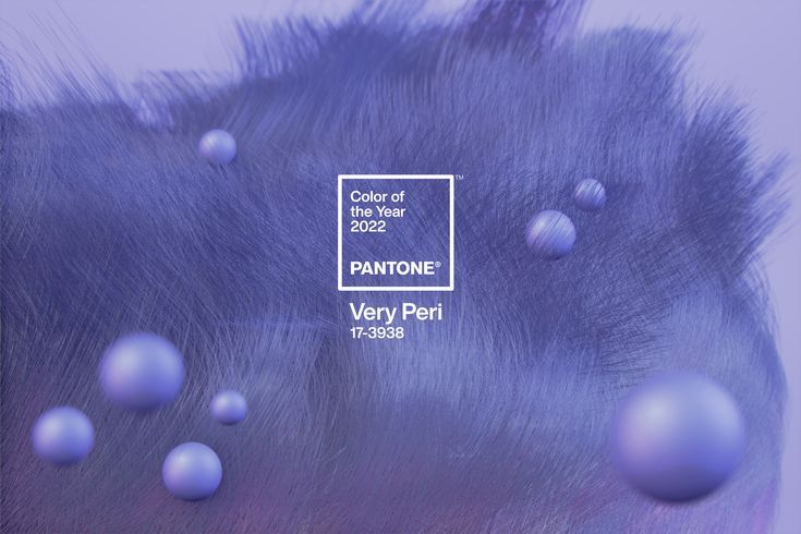 Very peri colore anno 2022 pantone