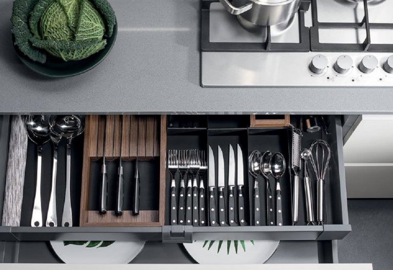 come organizzare cassetti cucina 1