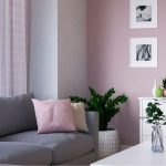 soggiorno color malva