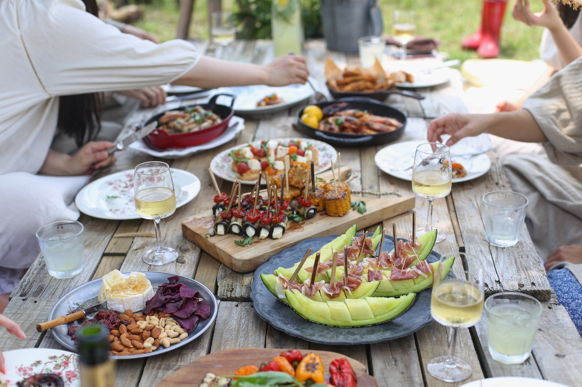 creare una cucina all'aperto