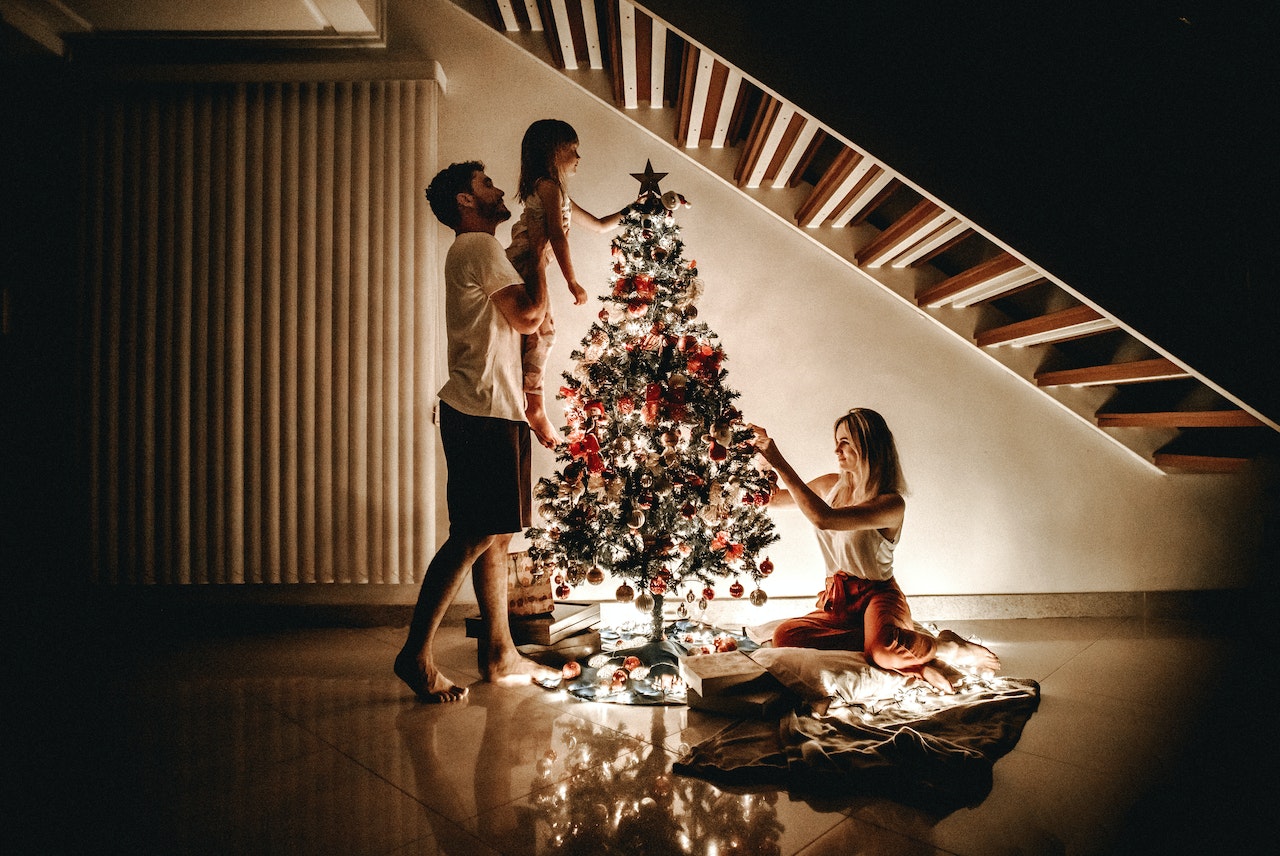 Albero di Natale nero