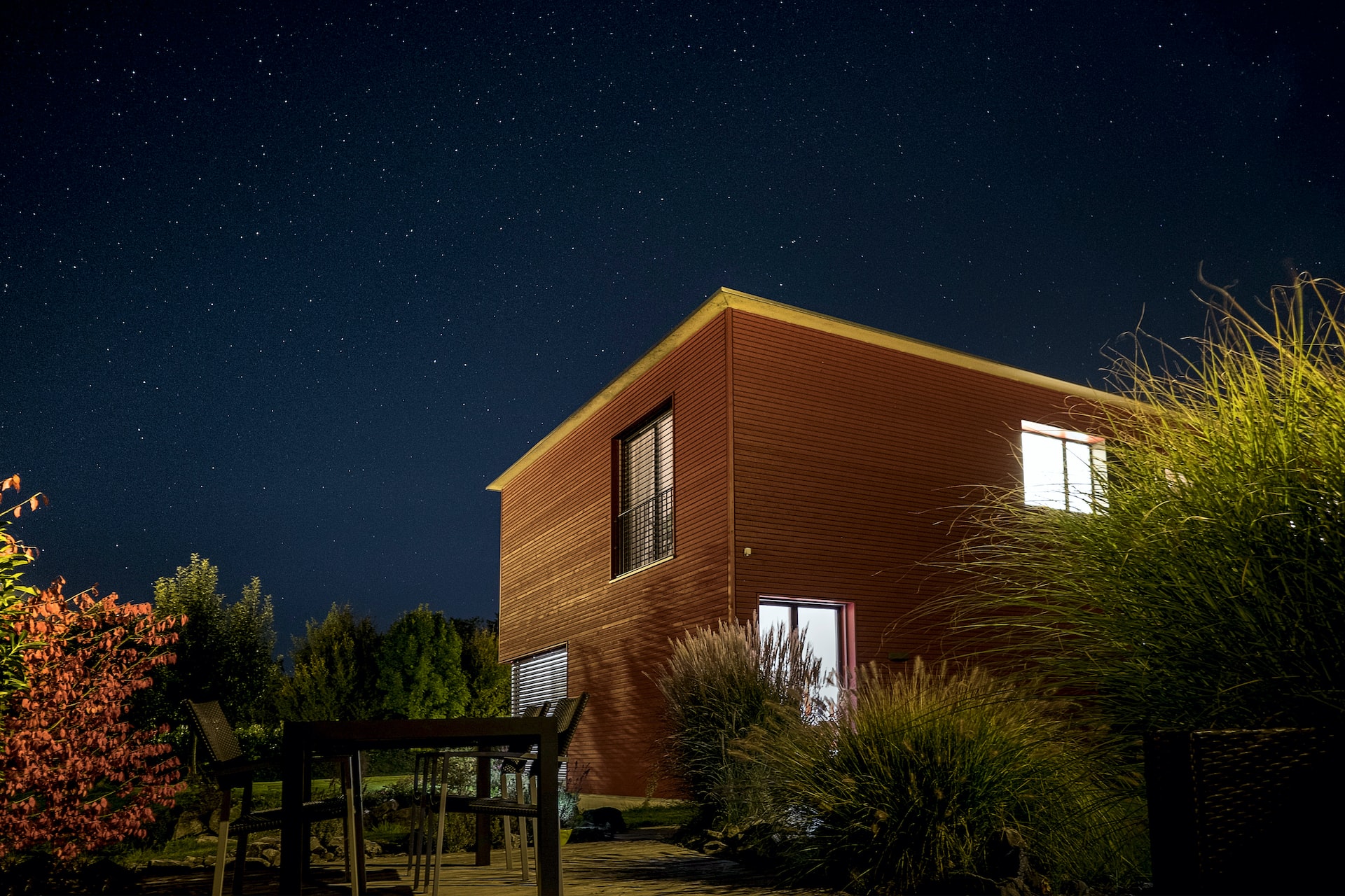 decorare una casa in legno