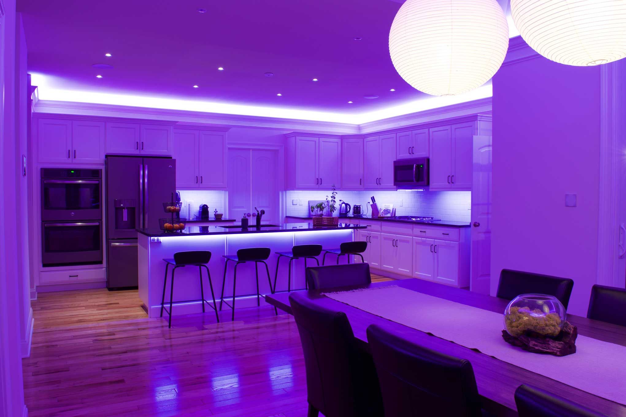idee illuminazione LED casa
