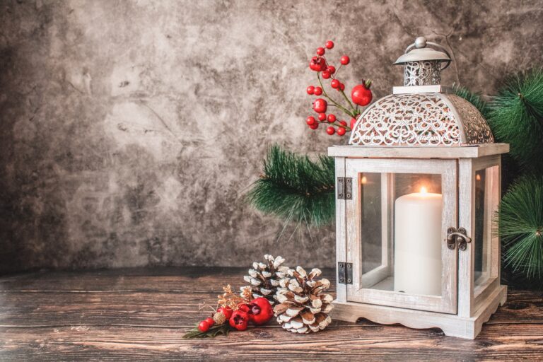 decorare la casa senza albero di Natale