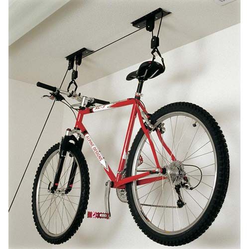 come appendere bicicletta al soffitto