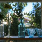 come decorare un vaso di vetro alto