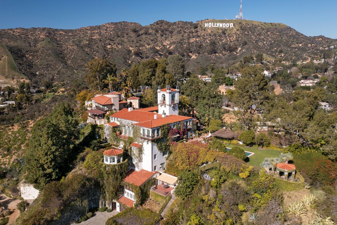 la casa di madonna a hollywood hills