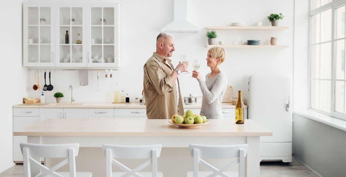 come arredare una cucina moderna bianca