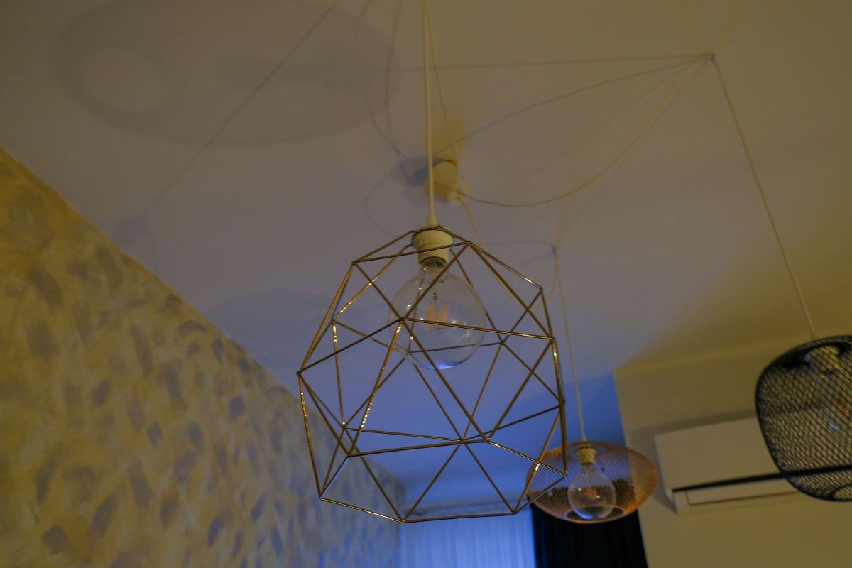 illuminazione soggiorno a soffitto idee