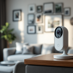 Telecamera Tapo C210 installata in un ambiente domestico