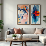 Esempi di stampe artistiche per decorare interni