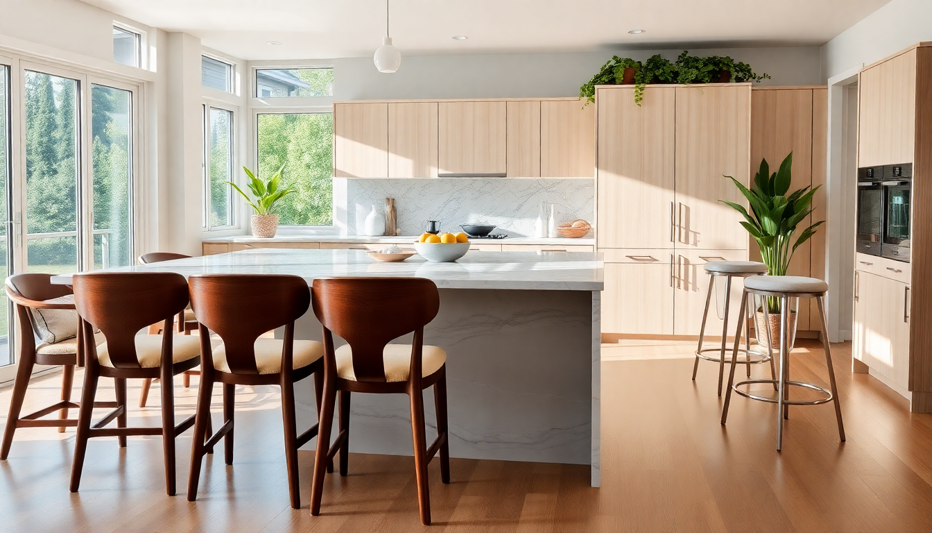 come scegliere sedie e sgabelli per una cucina elegante 1750439085