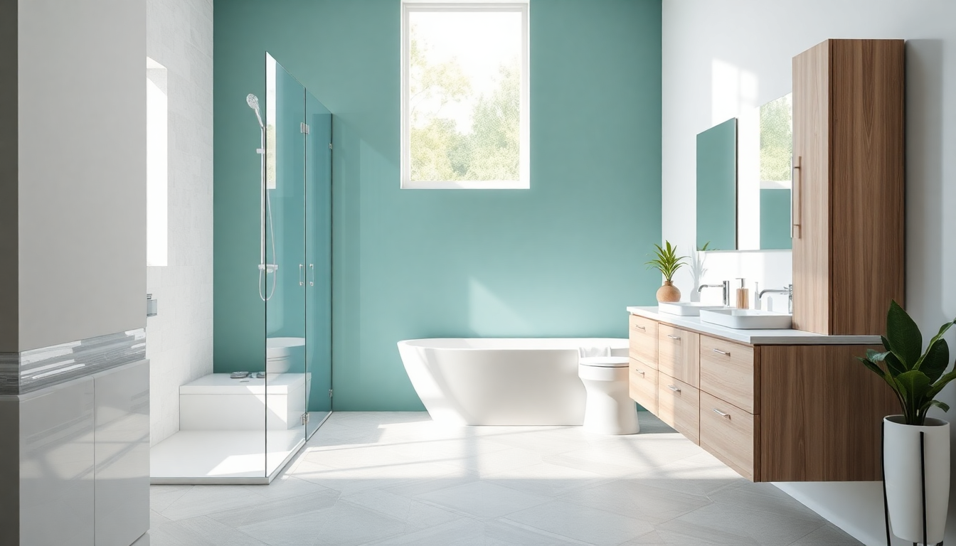 come trasformare il bagno con una semplice parete 1750690989