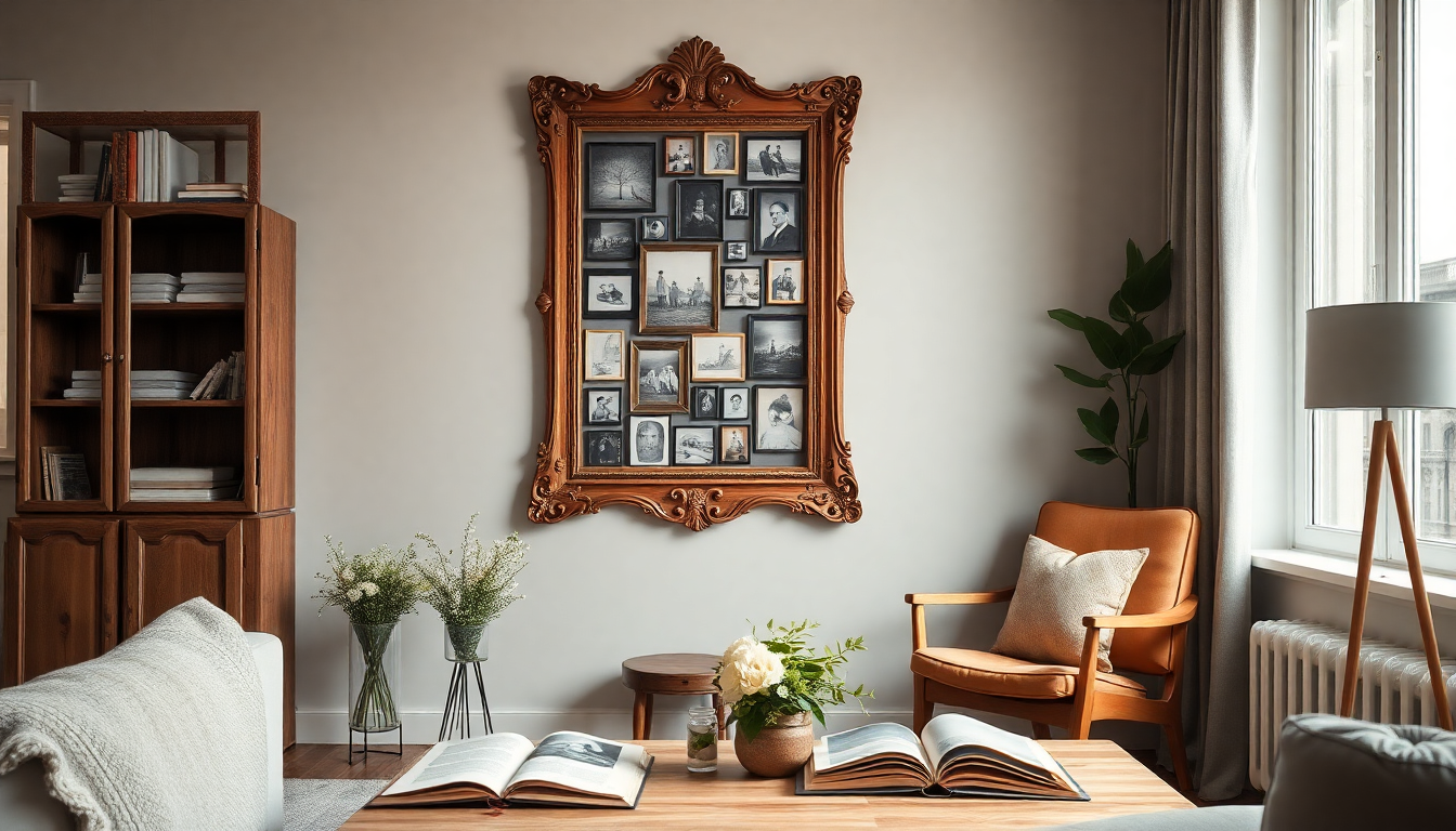 come trasformare una cornice antica in un elemento di design innovativo 1750284345