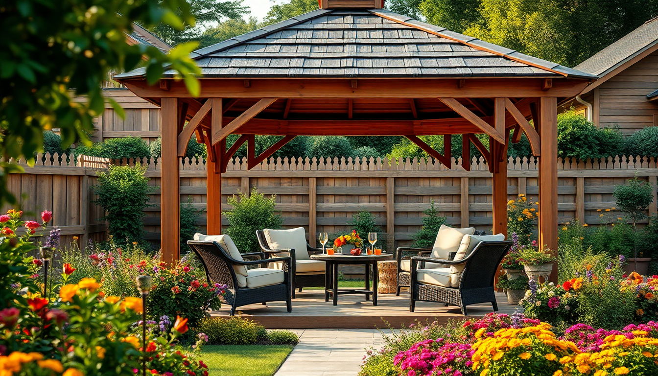 gazebo in giardino come rispettare le normative senza rischi 1751195886