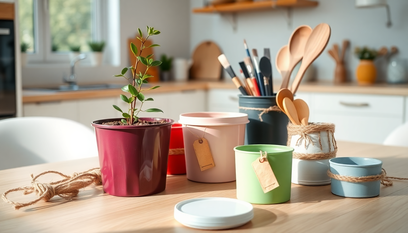 idee creative per riutilizzare le vaschette del gelato in casa 1750280645