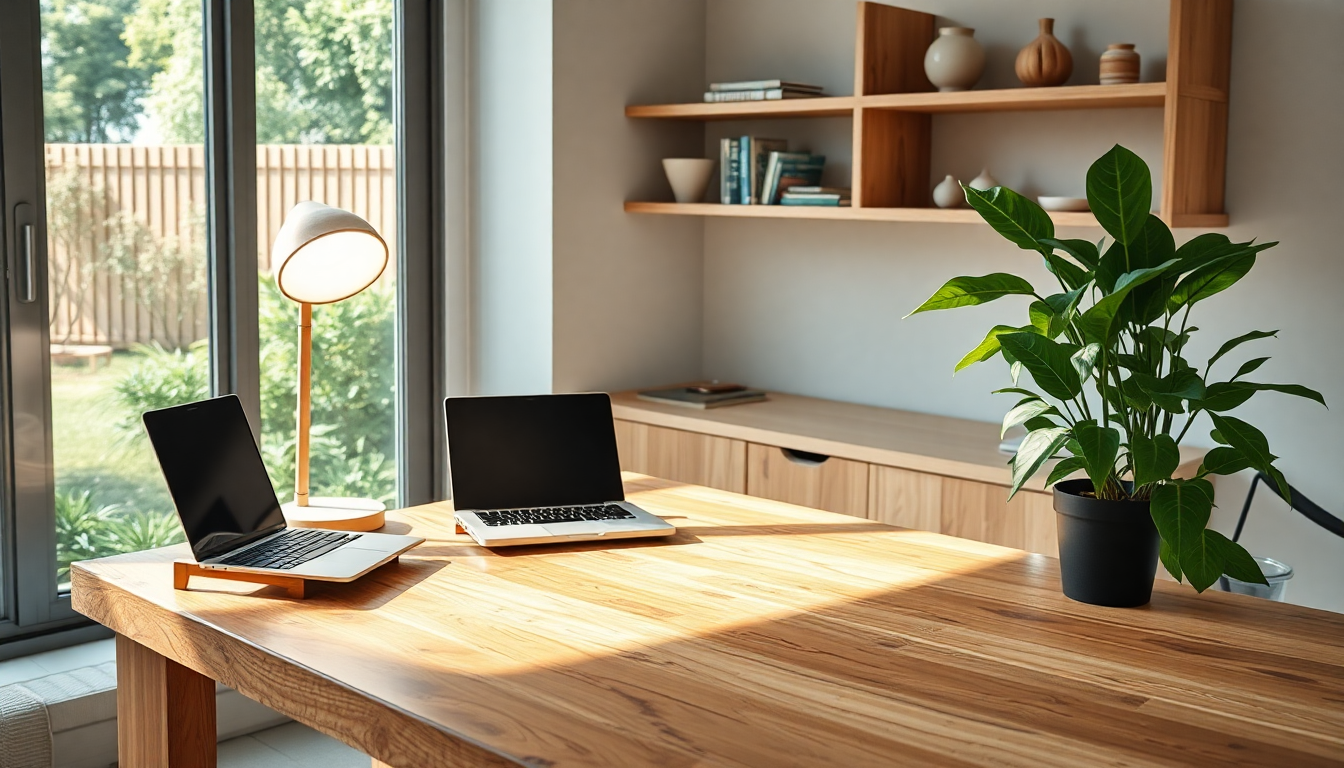 idee di decorazione per un ufficio domestico sostenibile e produttivo 1750668621