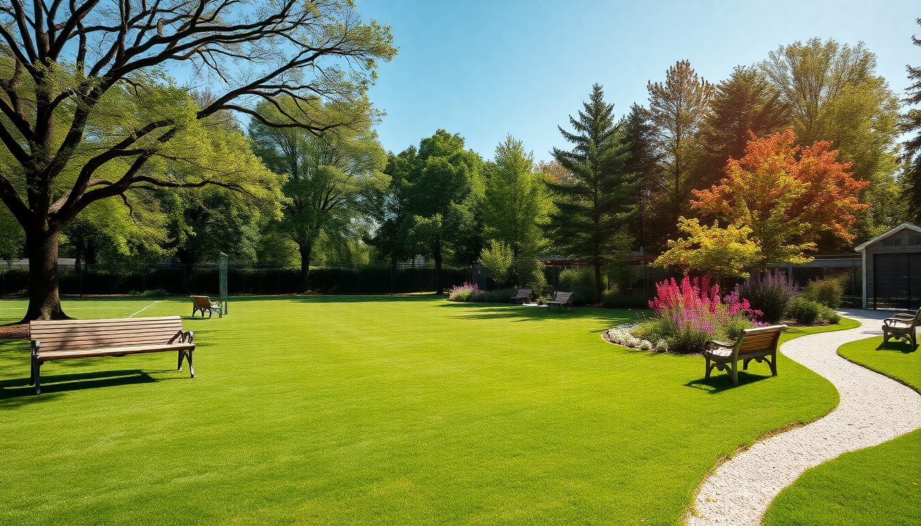 la metamorfosi di un campo sportivo in un giardino lussuoso e accogliente 1749584741