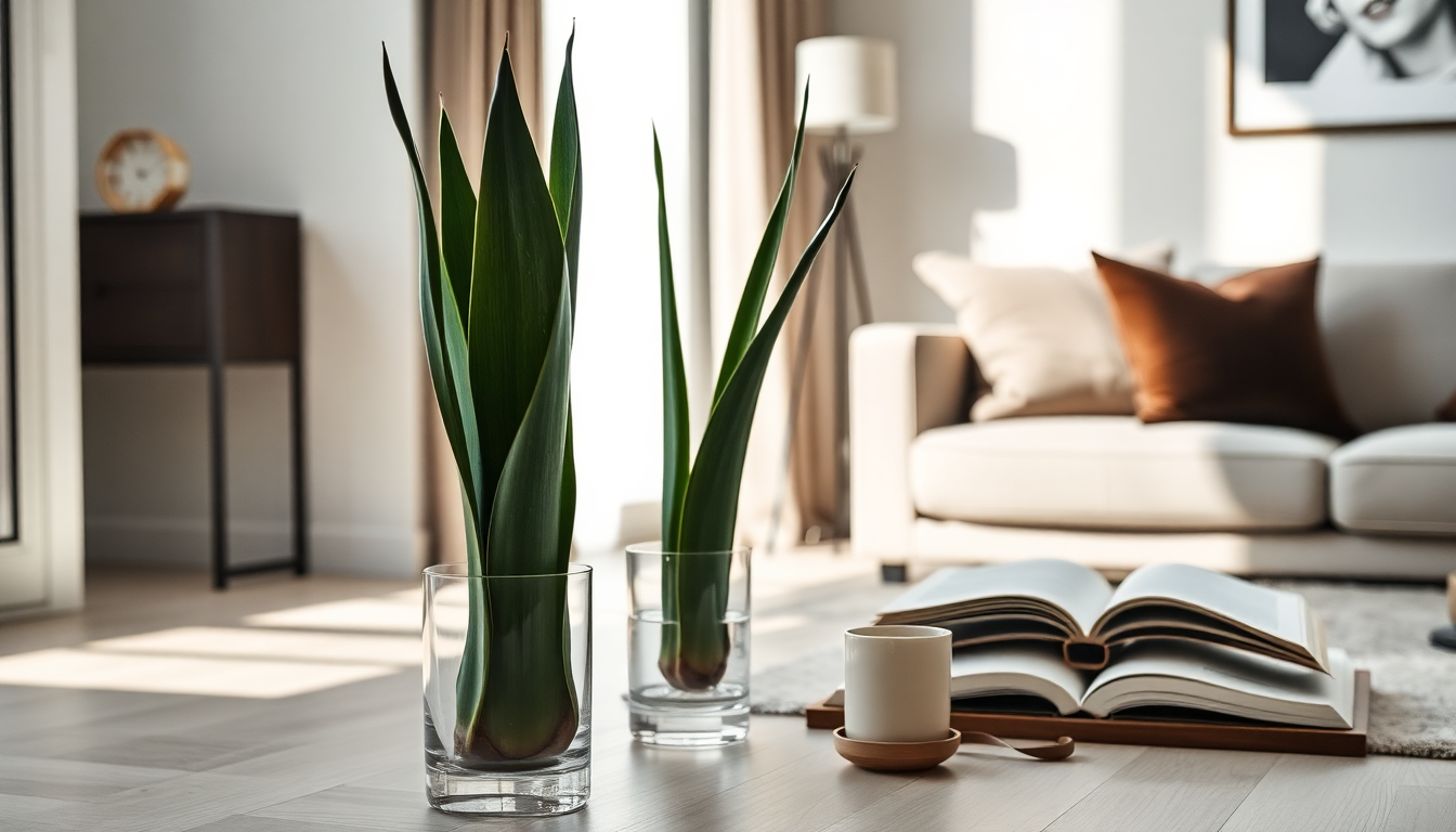 scopri leleganza discreta della sansevieria in casa 1750273347