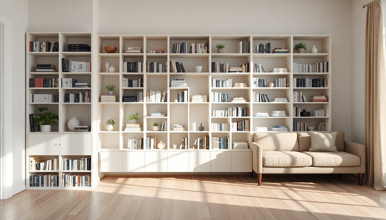 come creare una libreria elegante e minimalista con ikea 1751669884