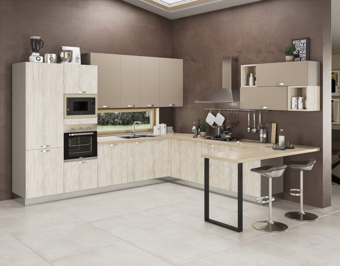 cucina angolare penisola mobilturi scaled 1