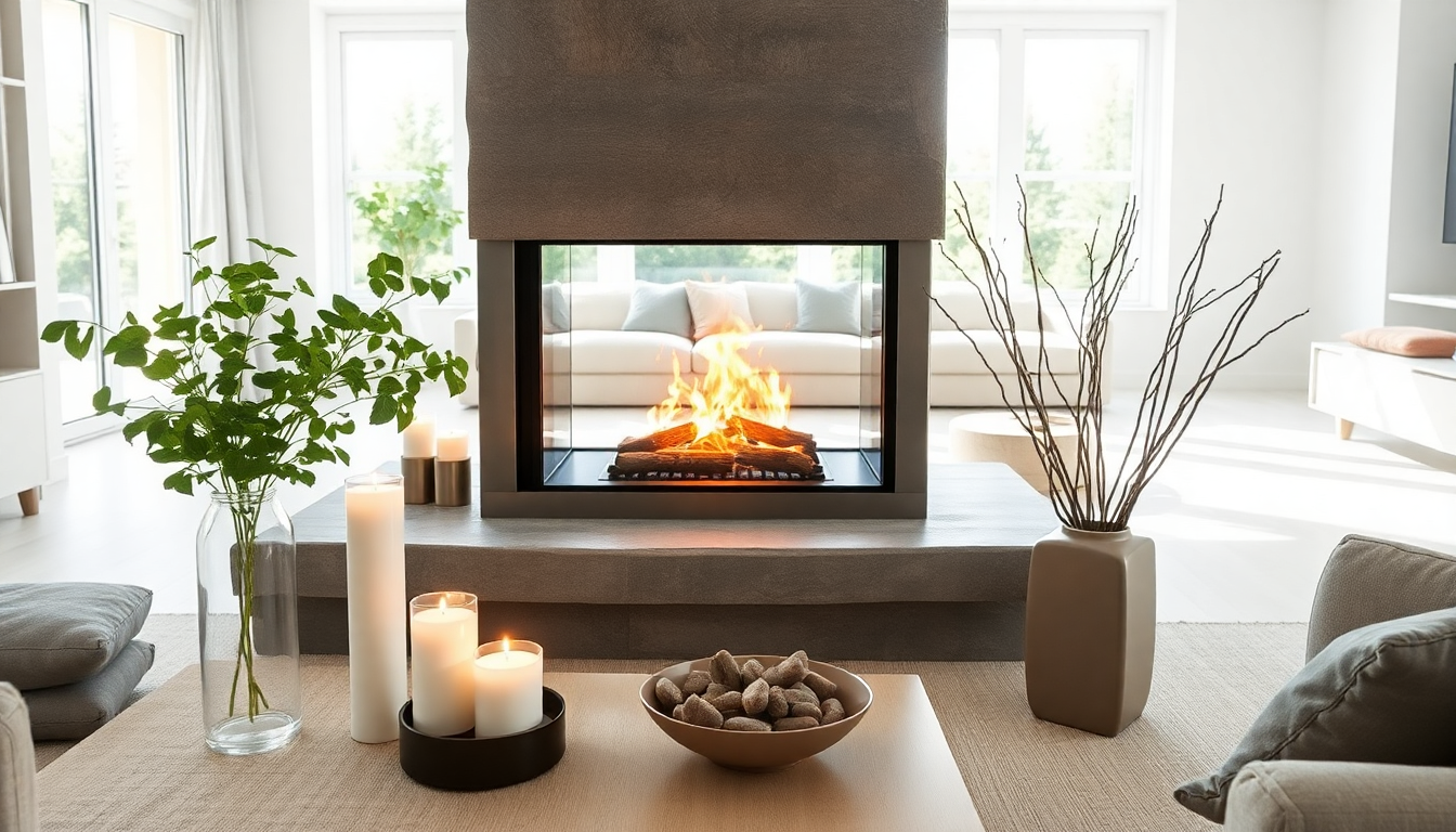 idee di decorazione per un camino moderno che ispira 1753219054