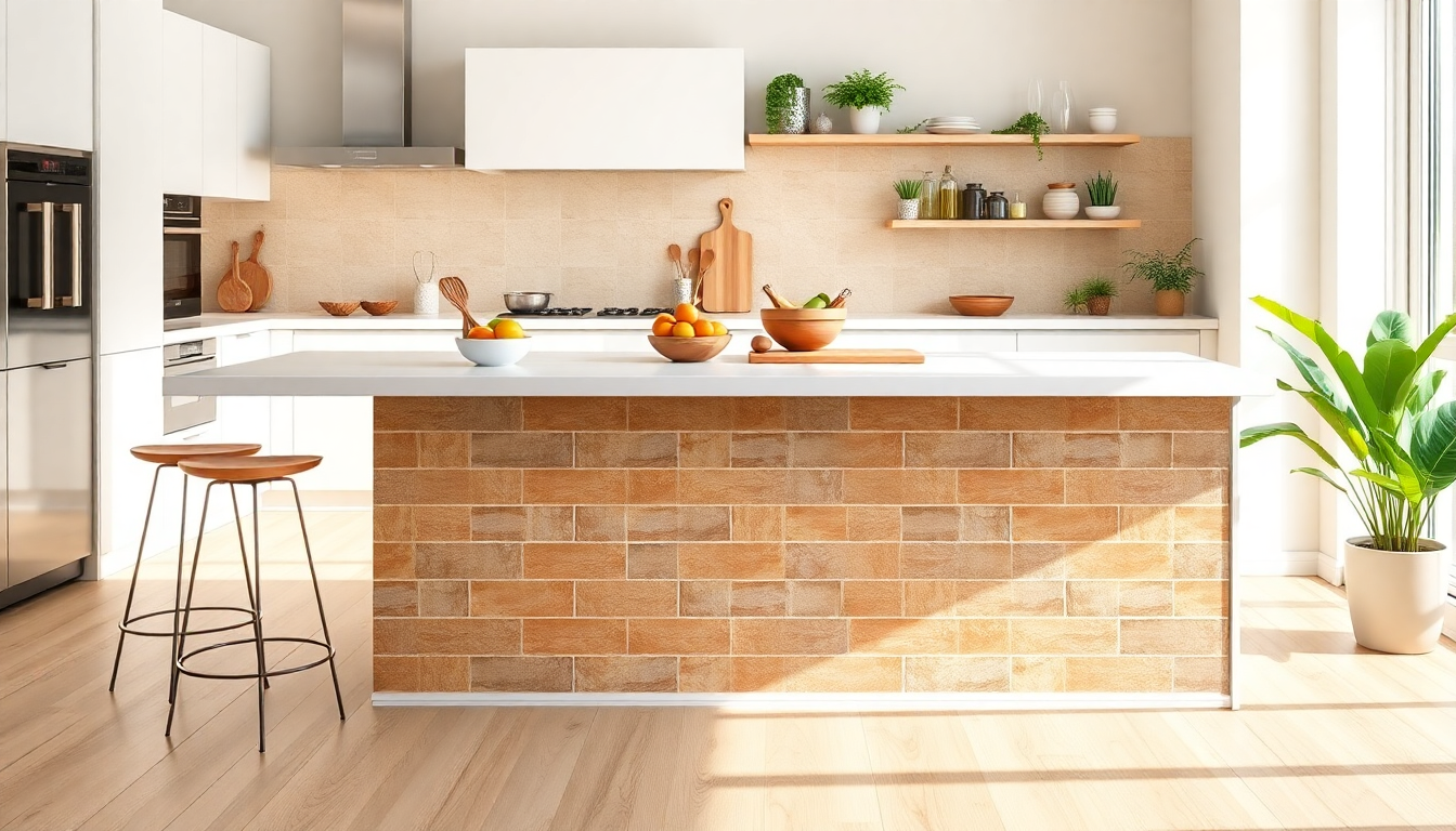 isola cucina con piastrelle design e funzionalita 1752618632