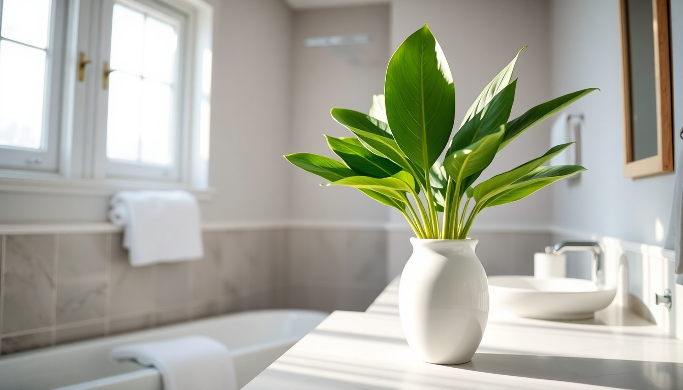 scopri come una pianta migliora estetica e aria nel bagno 1752647911