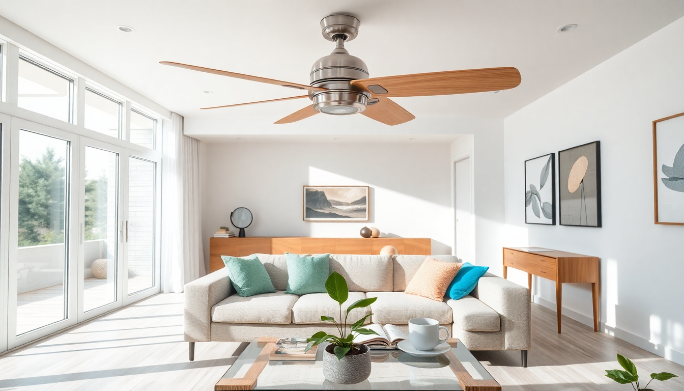 scopri il ventilatore da soffitto che unisce eleganza e praticita 1752071781