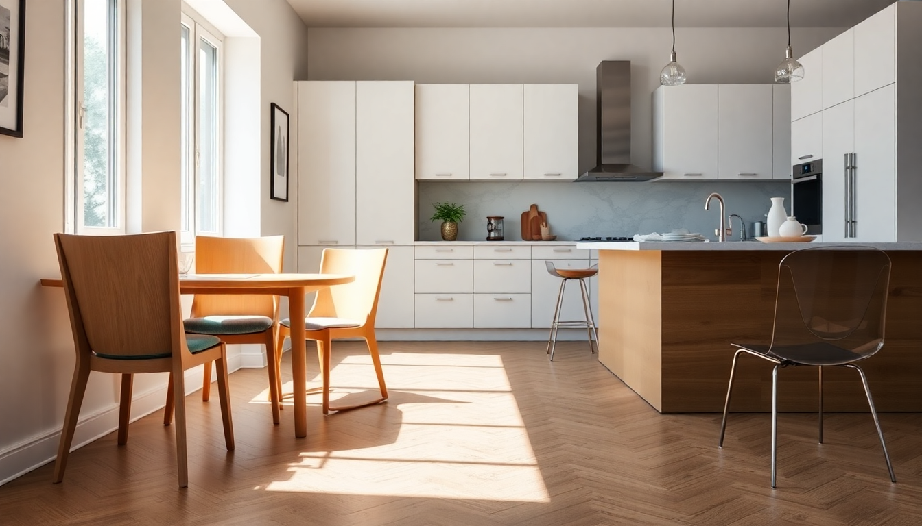 design intelligente sedie da cucina che abbelliscono il soggiorno python 1754674143