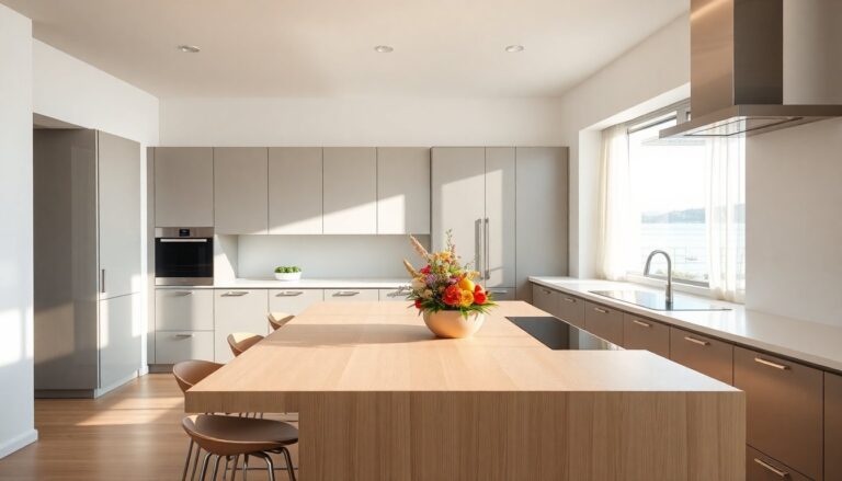 design di una cucina moderna in una casa sul fiume funzionalita per la famiglia python 1759355415