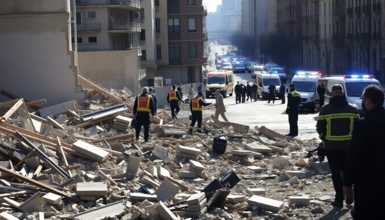 esplosione devastante a roma palazzo distrutto in centro 1761874582