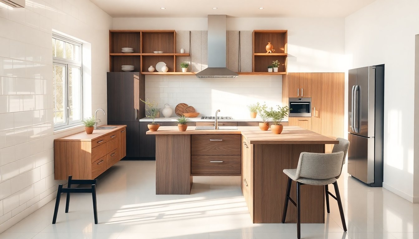 guida alla creazione di una cucina organica moderna con stile mid century design e ispirazioni 1763043257