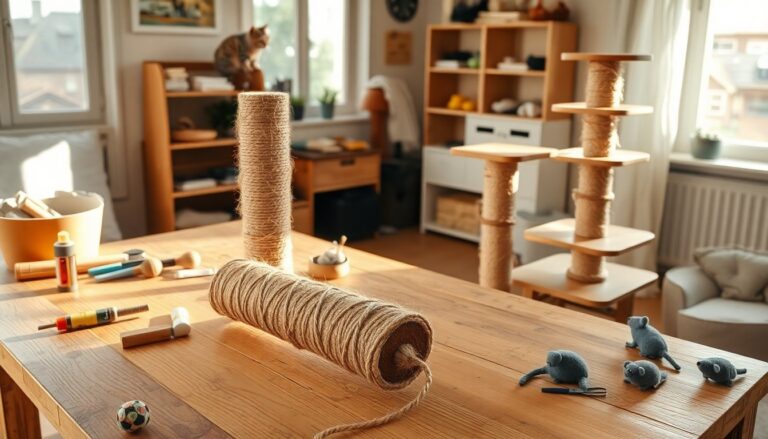 idee innovative per costruire un tiragraffi fai da te per gatti 1762956024