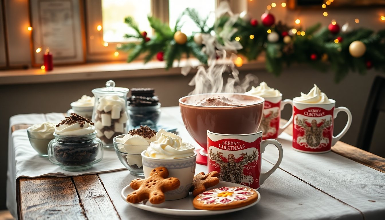 come allestire un bar di cioccolata calda per le celebrazioni 1765757278