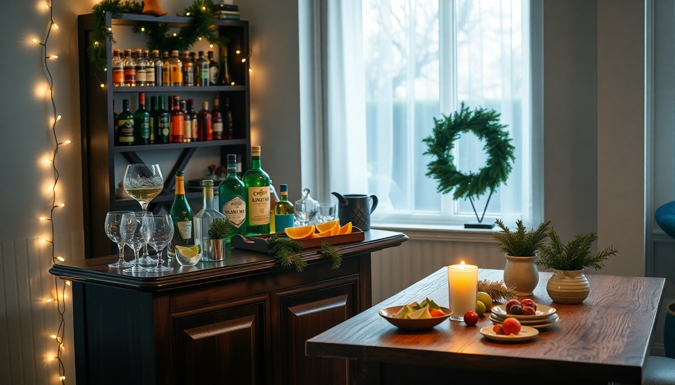 creare un accogliente angolo bar festivo in casa idee originali e ispirazioni 1765431473