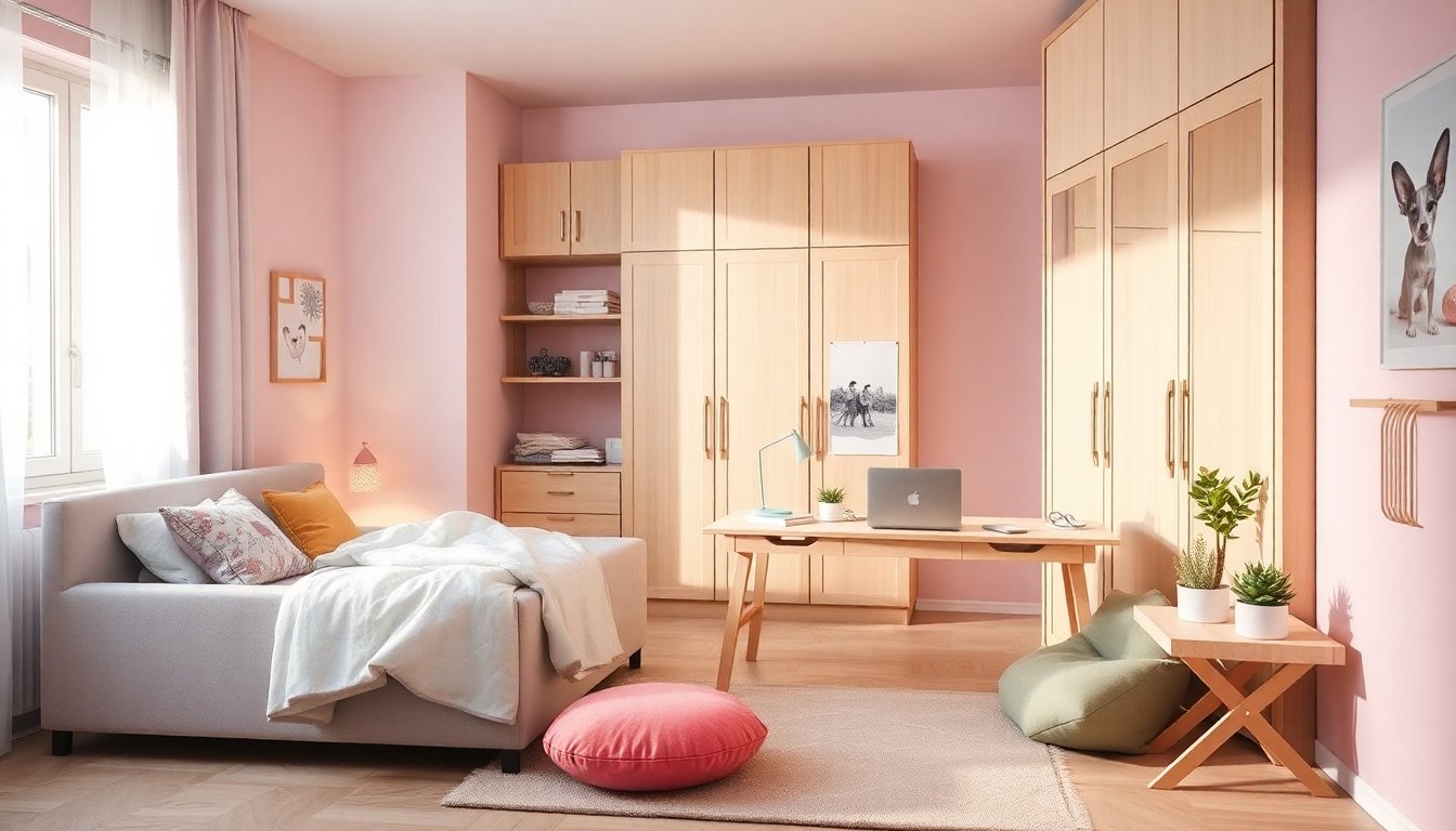 stanza delle ragazze idee per un arredamento pratico e alla moda 1766235462