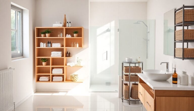 idee creative per organizzare il bagno scaffali e colonne funzionali per un ambiente ordinato 1769427286