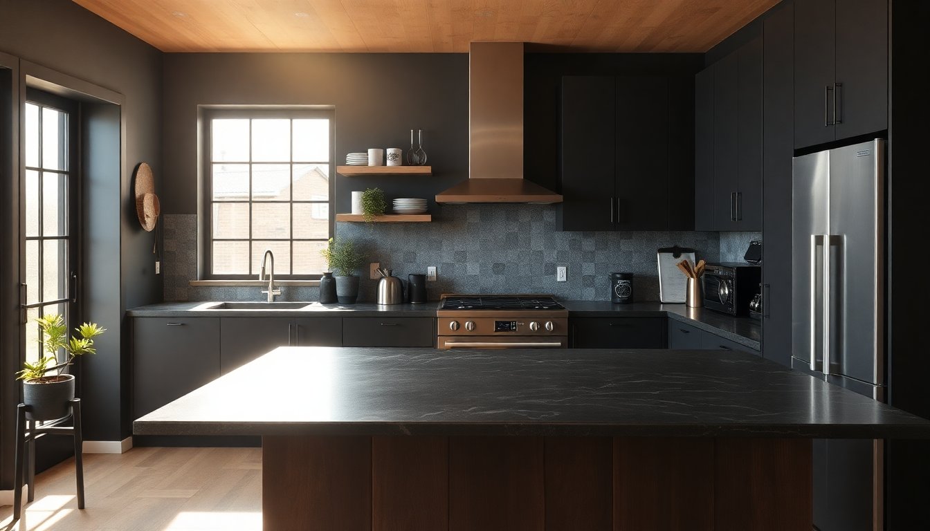 ristrutturazione di una cucina design moody e sofisticato per un ambiente unico 1769031908