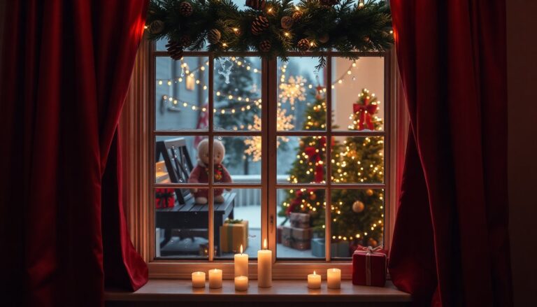 decorare le finestre per il natale idee eleganti e stile festivo 1770123620
