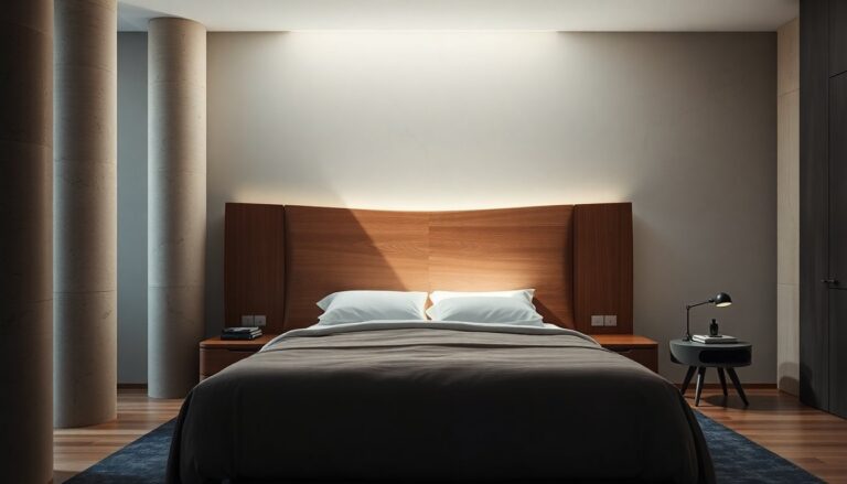 camera da letto come un pannello curvo ha risolto una nicchia irregolare 1773776801